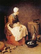 Jean Baptiste Simeon Chardin The Kitchen Maid oil painting